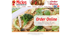 Desktop Screenshot of mickyschinese.com